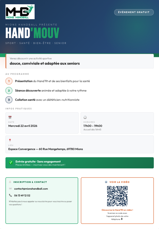 Hand'mouv le 22 avril 2026